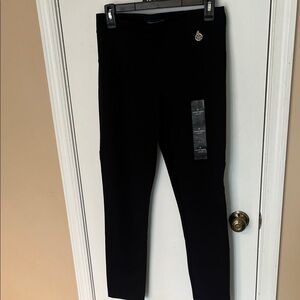 NWT Tommy Hilfiger black work Leggings